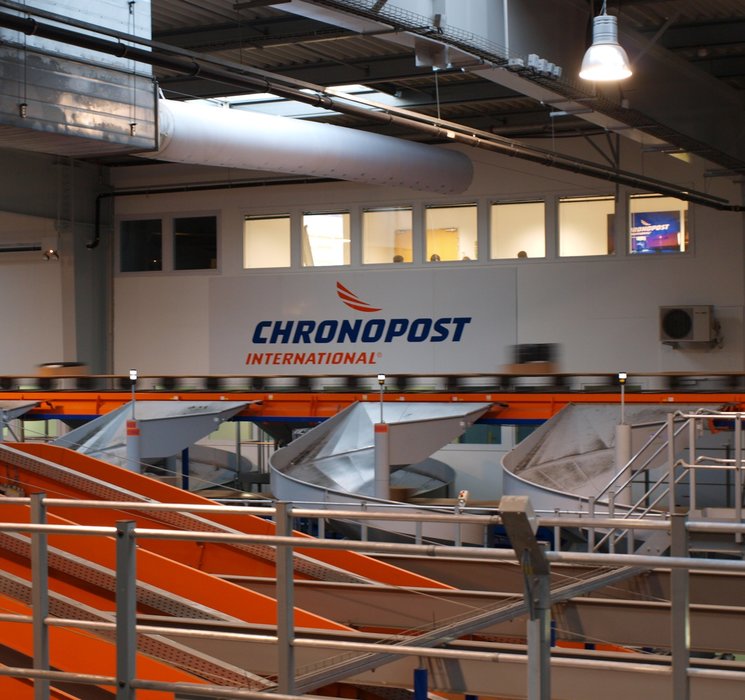 V největším překladišti Chronopostu jsou nainstalovány pohony společnosti Nord
